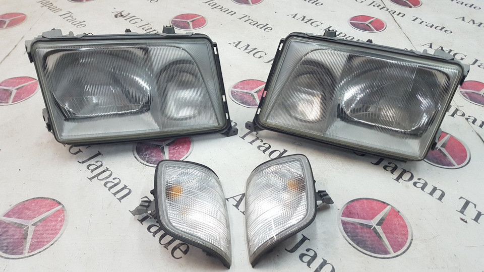 Фары на Mercedes-Benz W124 (Рестайл) — AMG Japan Trade на DRIVE2