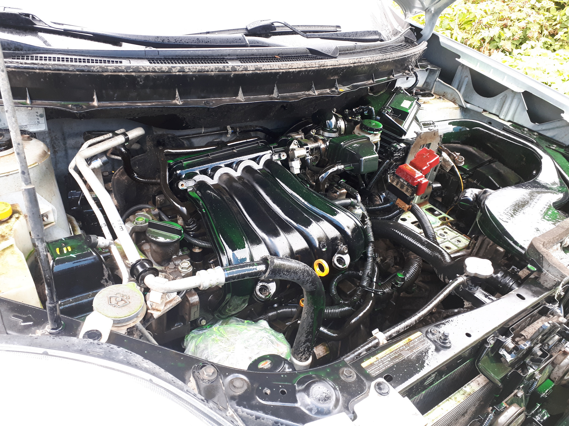 помывка двигателя — Nissan X-Trail II (t31), 2 л, 2012 года | просто ...