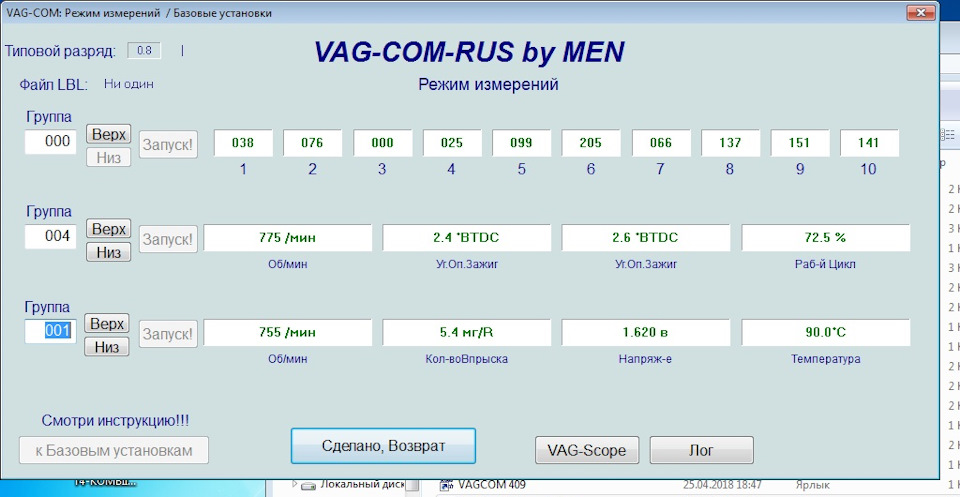 Vag rus