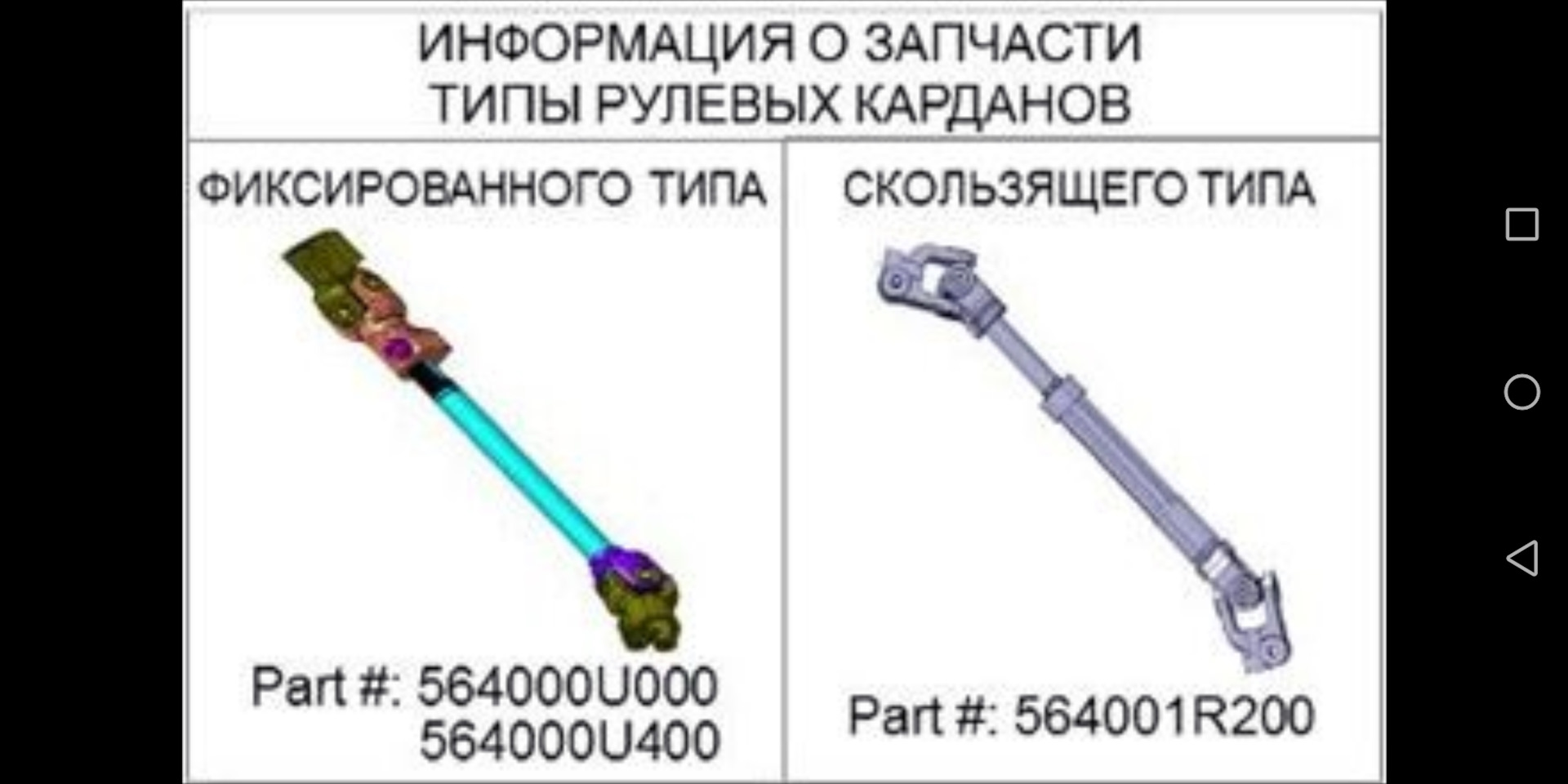 Неисправность рулевого кардана на киа рио 3