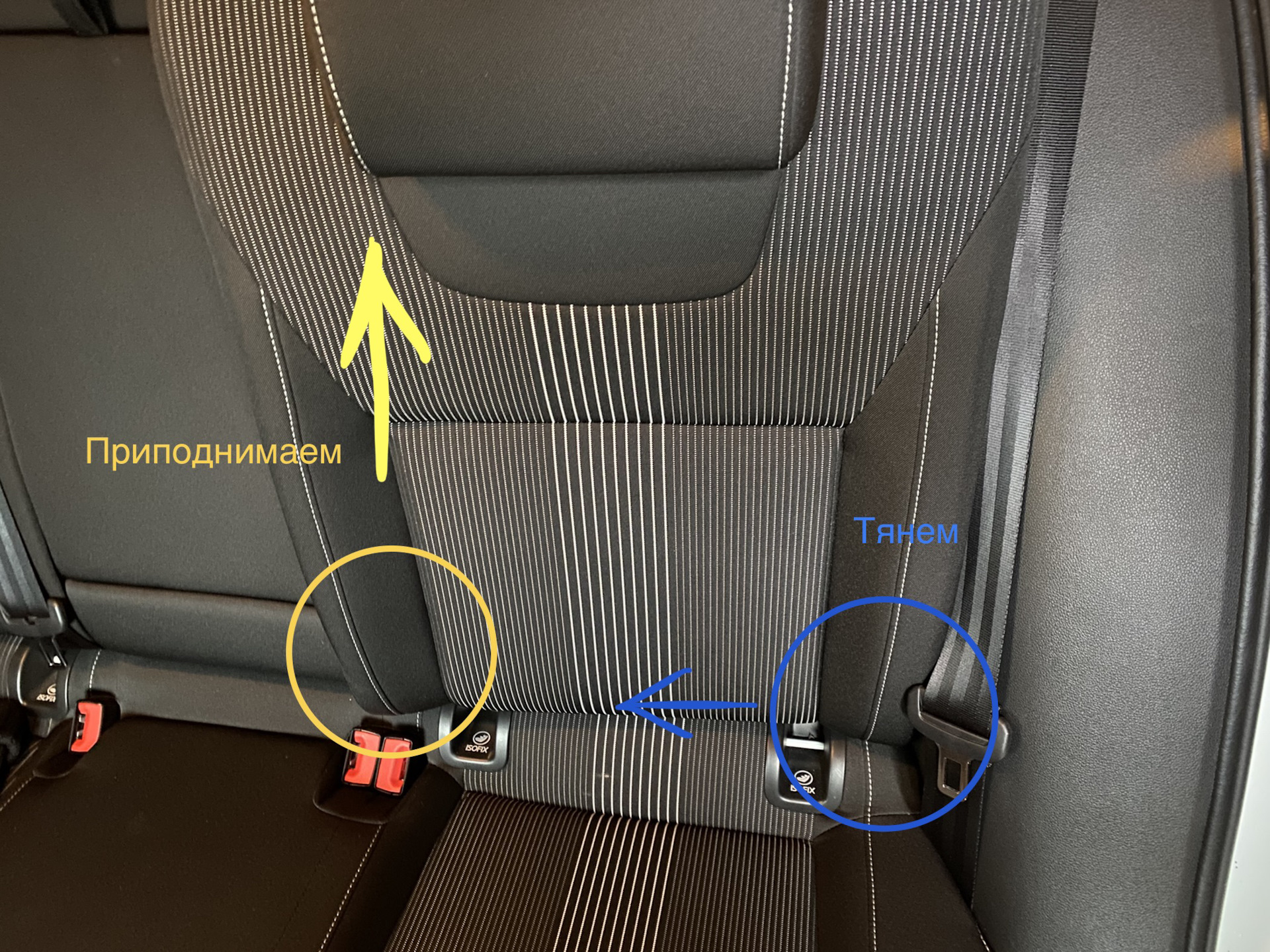 Снятие задних сидений Skoda Octavia A7 - Skoda Octavia A7 Mk3, 1,8 л, 2020 года 