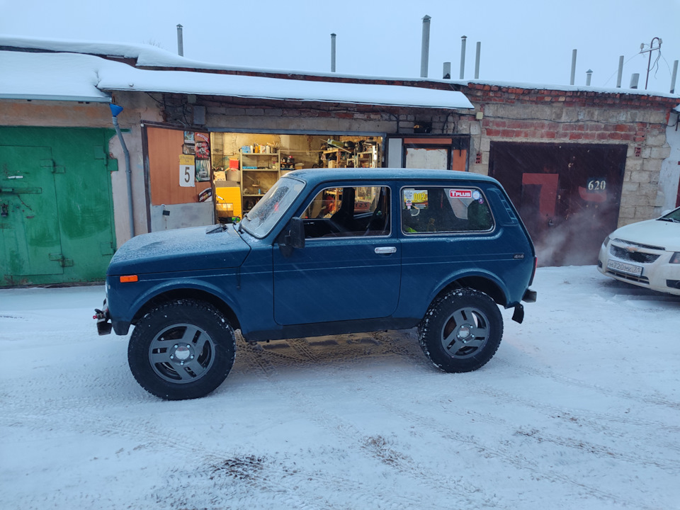 Максимальные колеса на стандартную Ниву 21214 — Lada 4x4 3D, 1,7 л ...