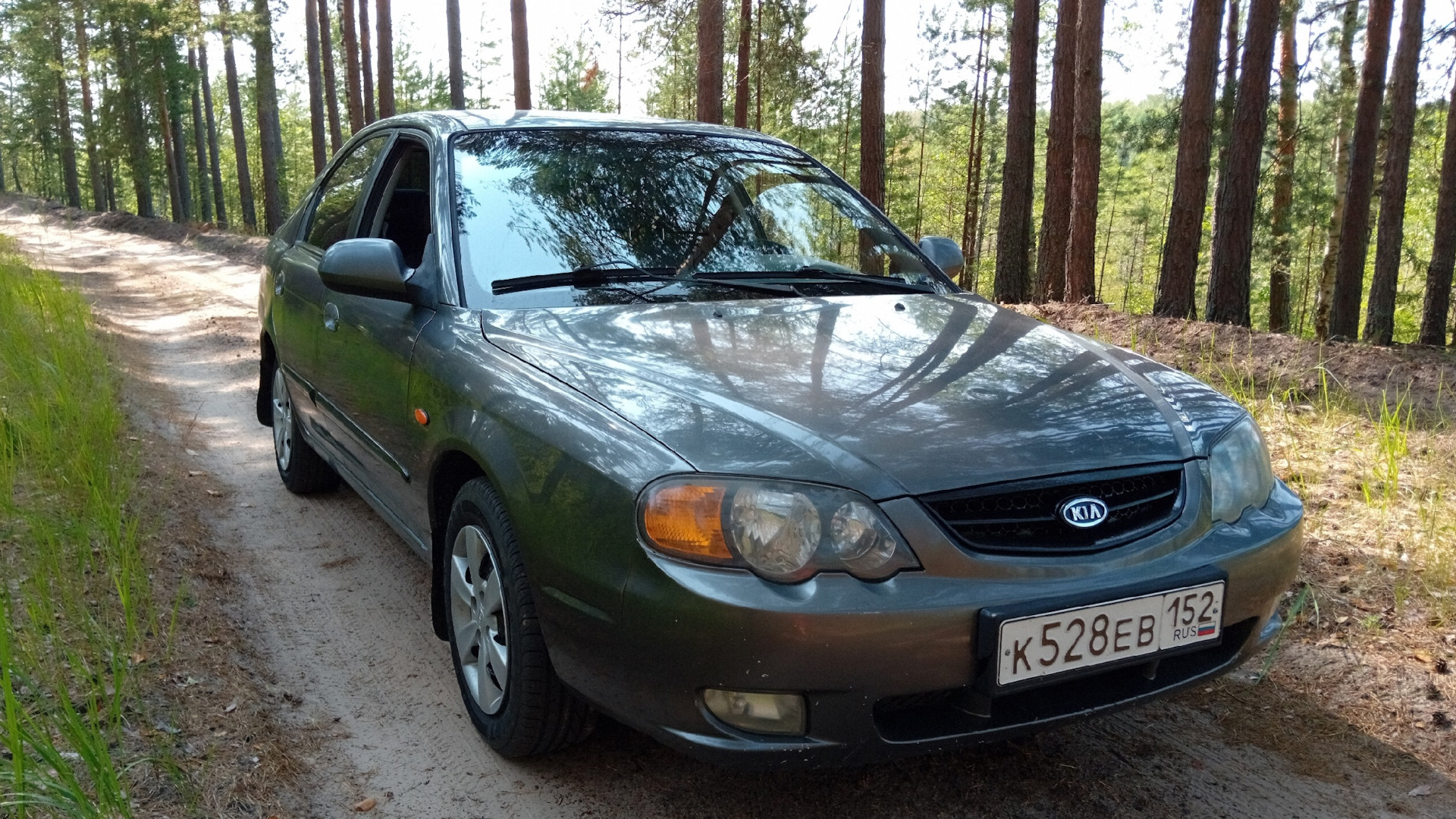 KIA Shuma II 1.8 бензиновый 2002 | 1.8 T8D на DRIVE2