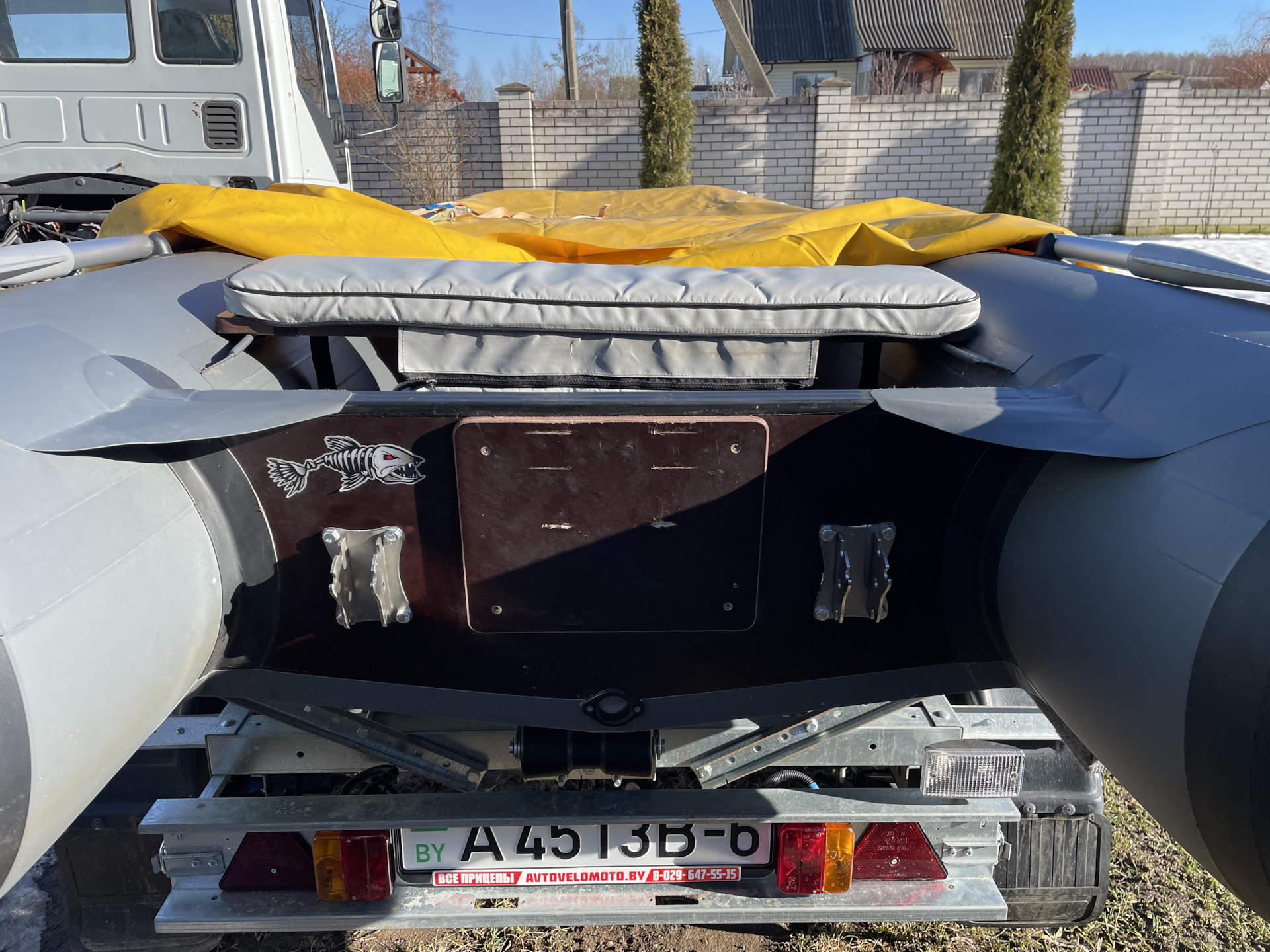 Транцевые колеса на лодку ПВХ — DRIVE2