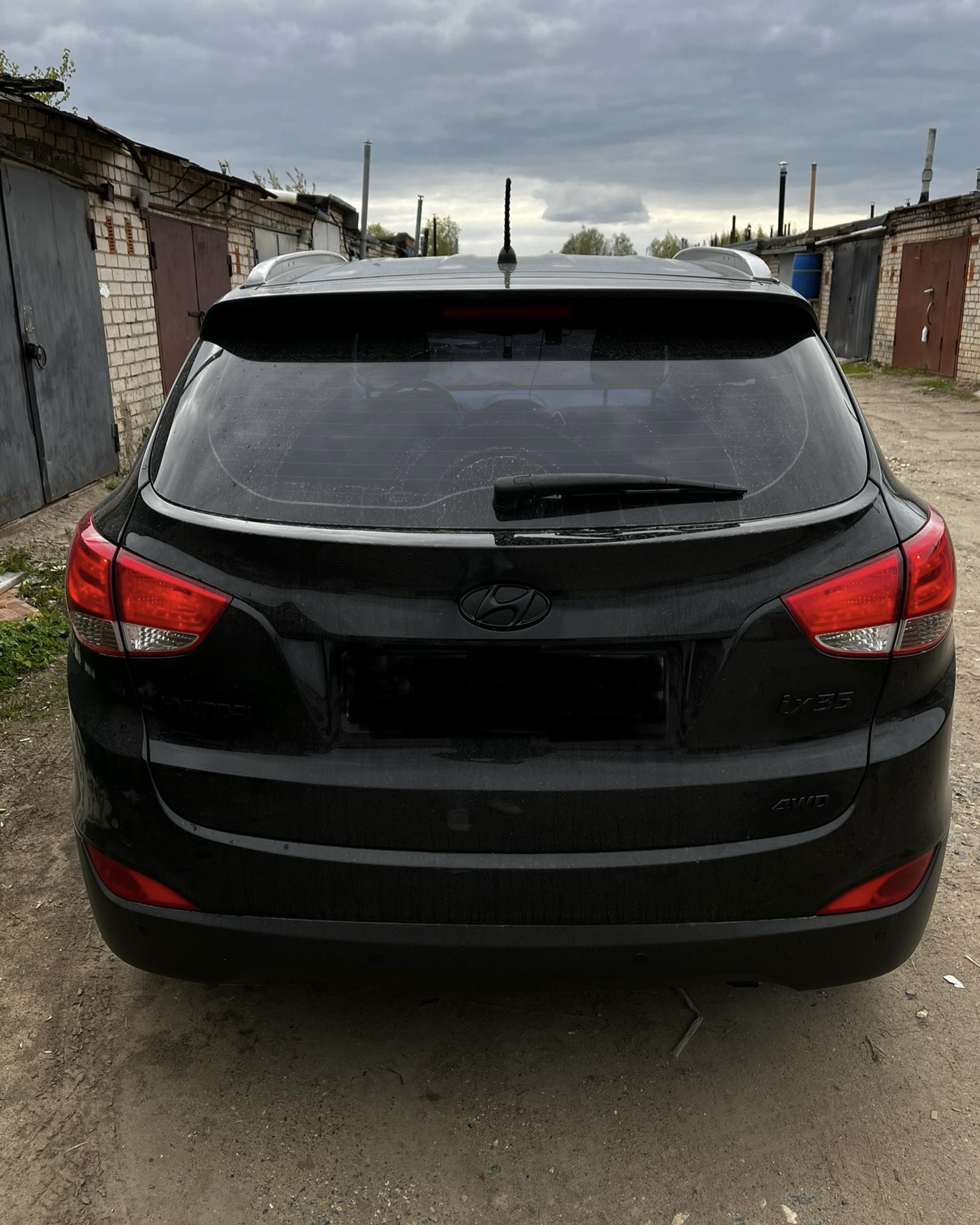 Жидкая резина — Hyundai ix35, 2 л, 2012 года | стайлинг | DRIVE2