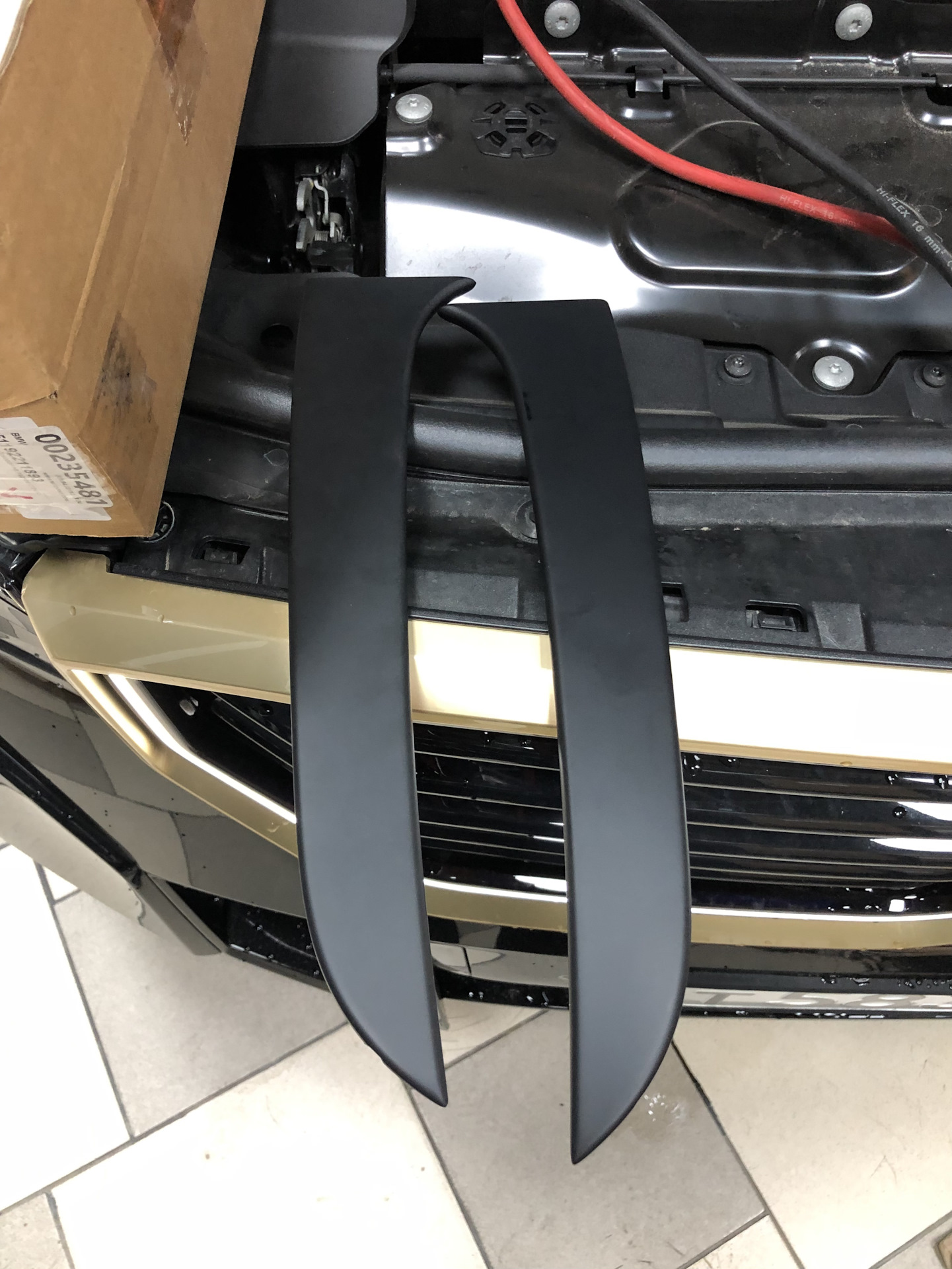 Накладки на заднее стекло performance — BMW 1 series (F20), 2 л, 2019 ...