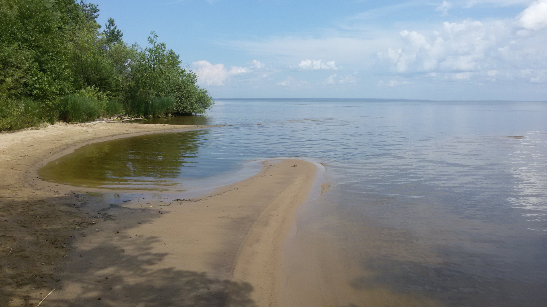 Юрьевец Волга пляж