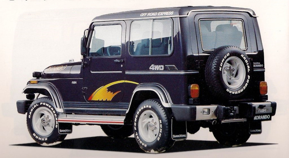 Фото в бортжурнале SsangYong Korando (1G)