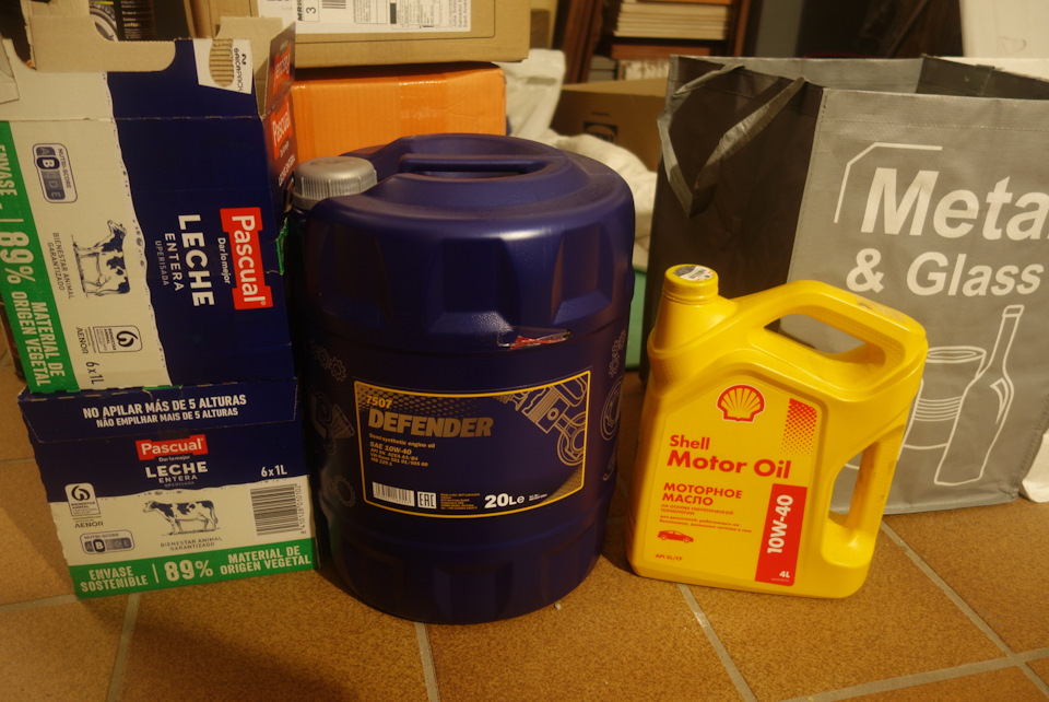 Масло Mannol Defender 10W-40 — Citroen C5 (1G)