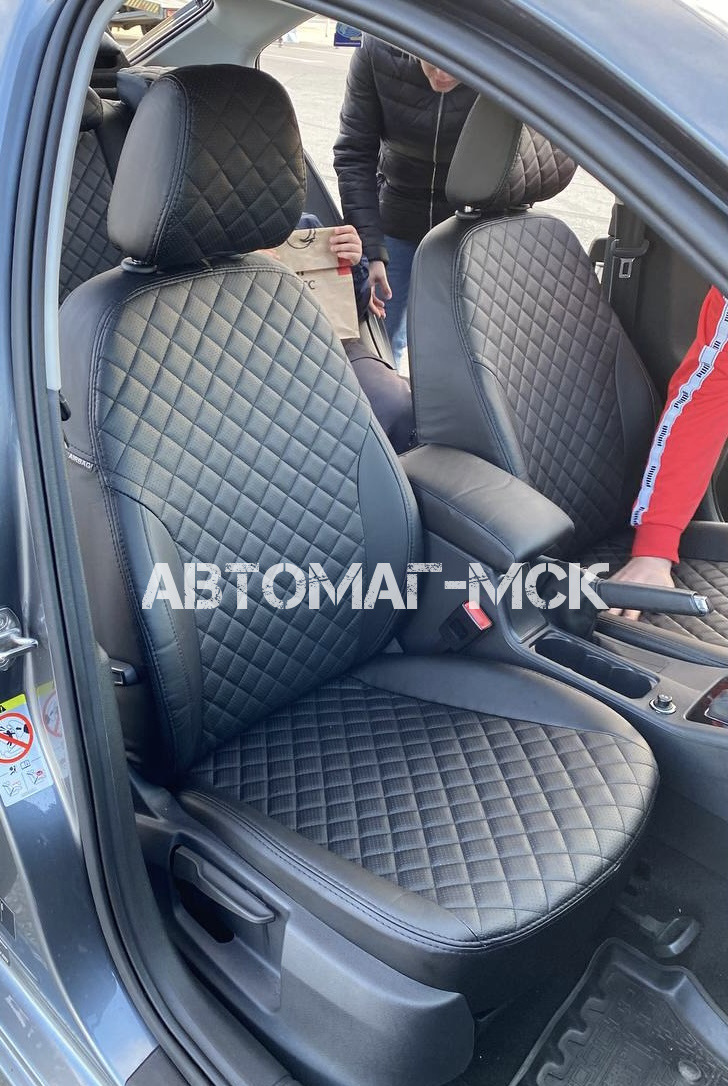Шкода Октавия А7 | Установили чехлы из экокожи от Автопилот — Auto-mag ...