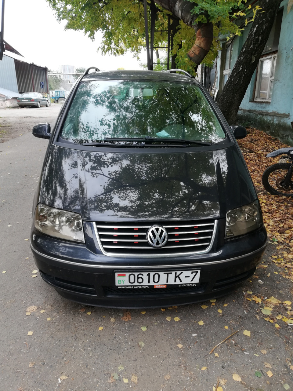 Тонировка фар… — Volkswagen Sharan (1G), 1,8 л, 2004 года | стайлинг |  DRIVE2