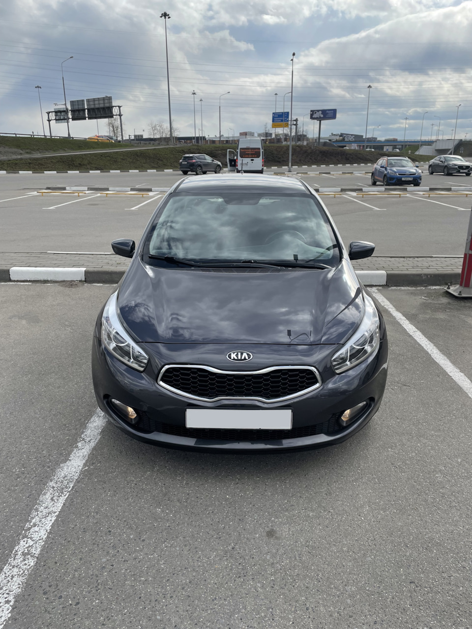 Полировка авто. — KIA Ceed (2G), 1,6 л, 2014 года | кузовной ремонт | DRIVE2