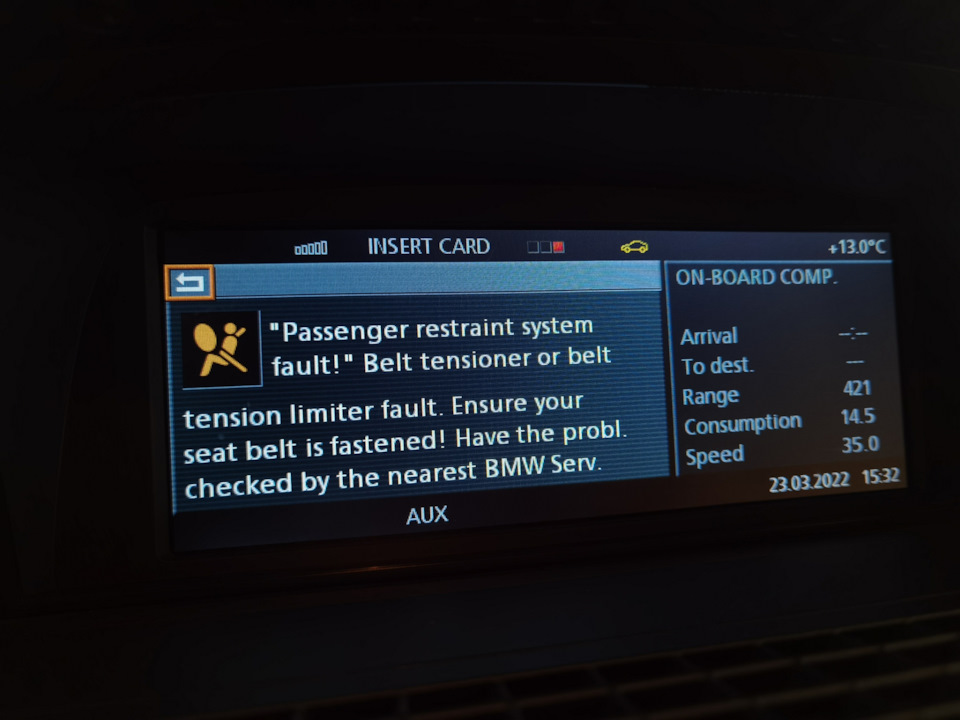 Замена пиропатрона пассажирского сиденья E66 — BMW 7 series (E65/E66 ...