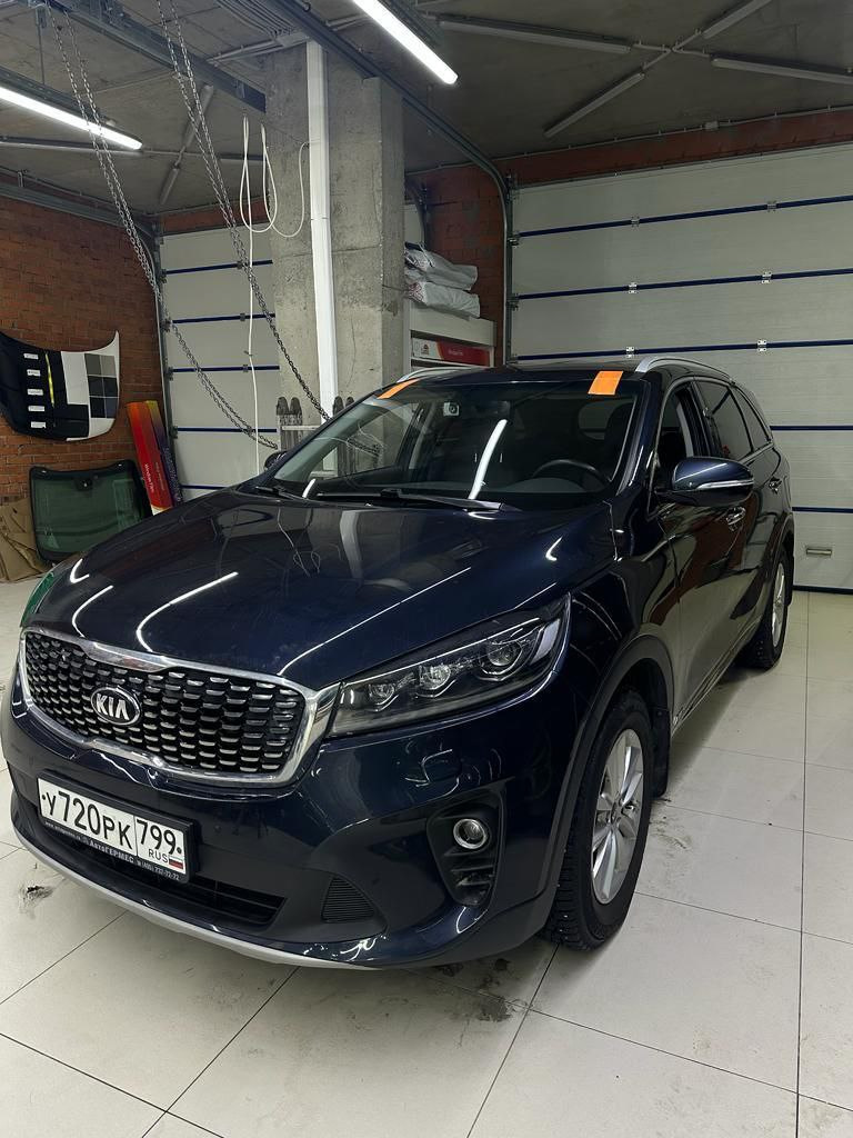 Замена лобового стекла. — KIA Sorento (3G), 2,2 л, 2019 года | поломка |  DRIVE2