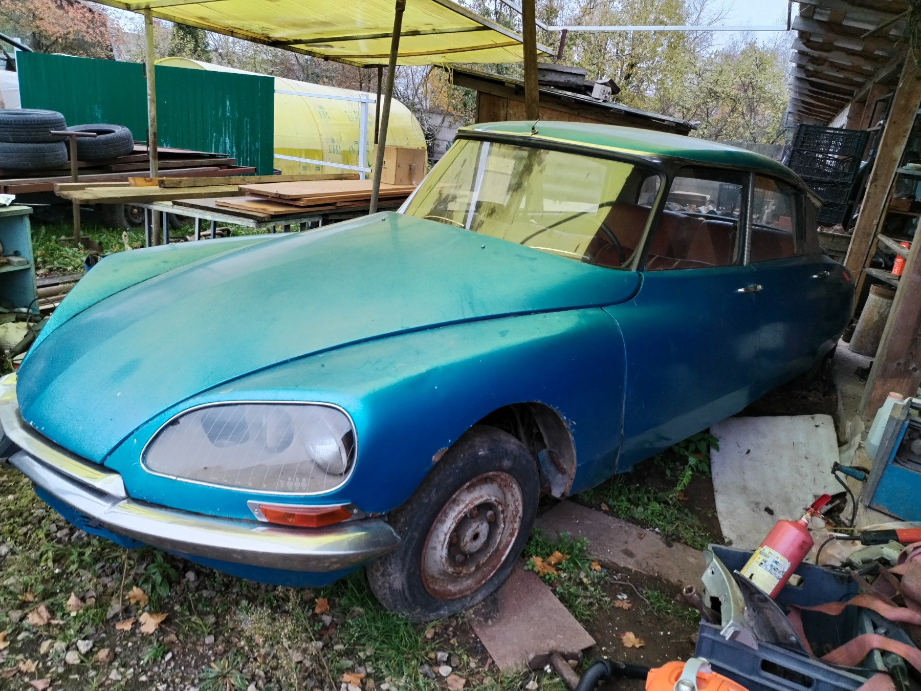 Теперь я в два раза счастливей стану! (ц) …или нет — Citroen ds, 2,3 л,  1960 года | покупка машины | DRIVE2