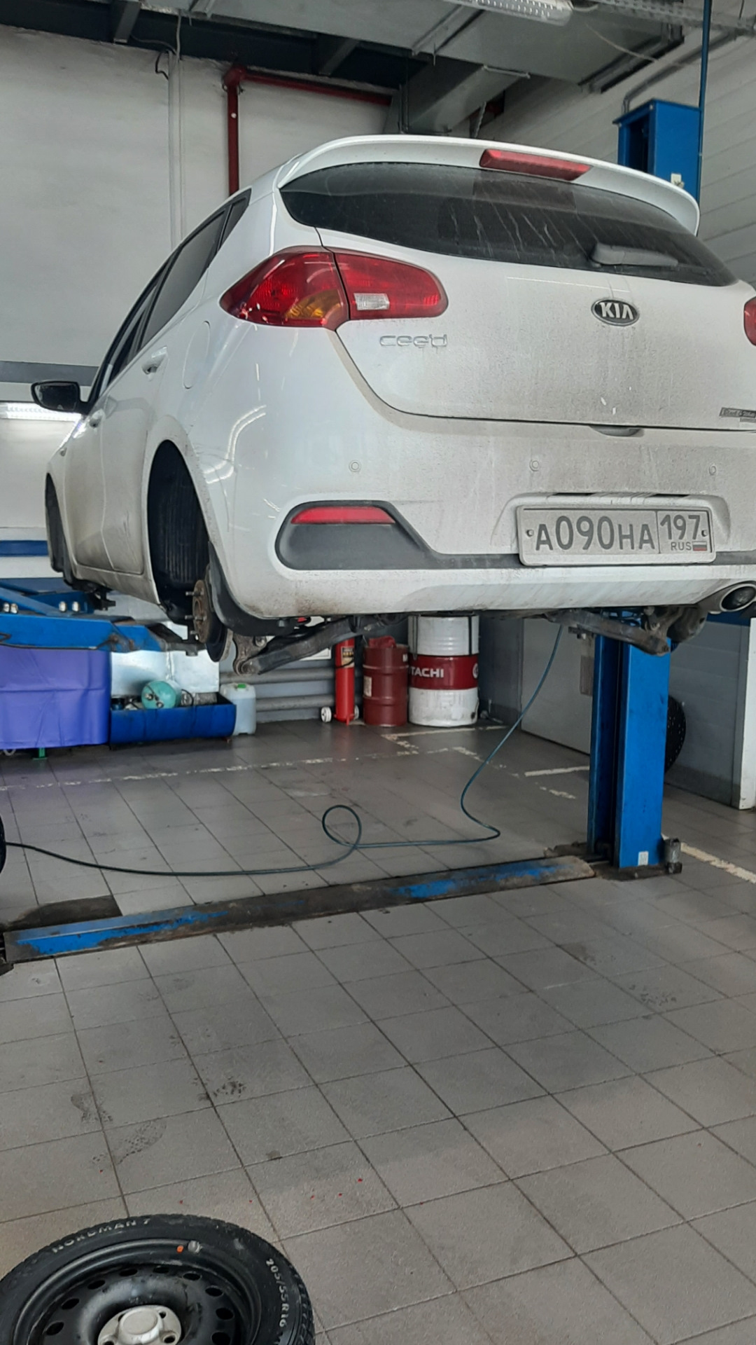 Очередное ТО — KIA Ceed (2G), 1,6 л, 2015 года плановое ТО DRIVE2