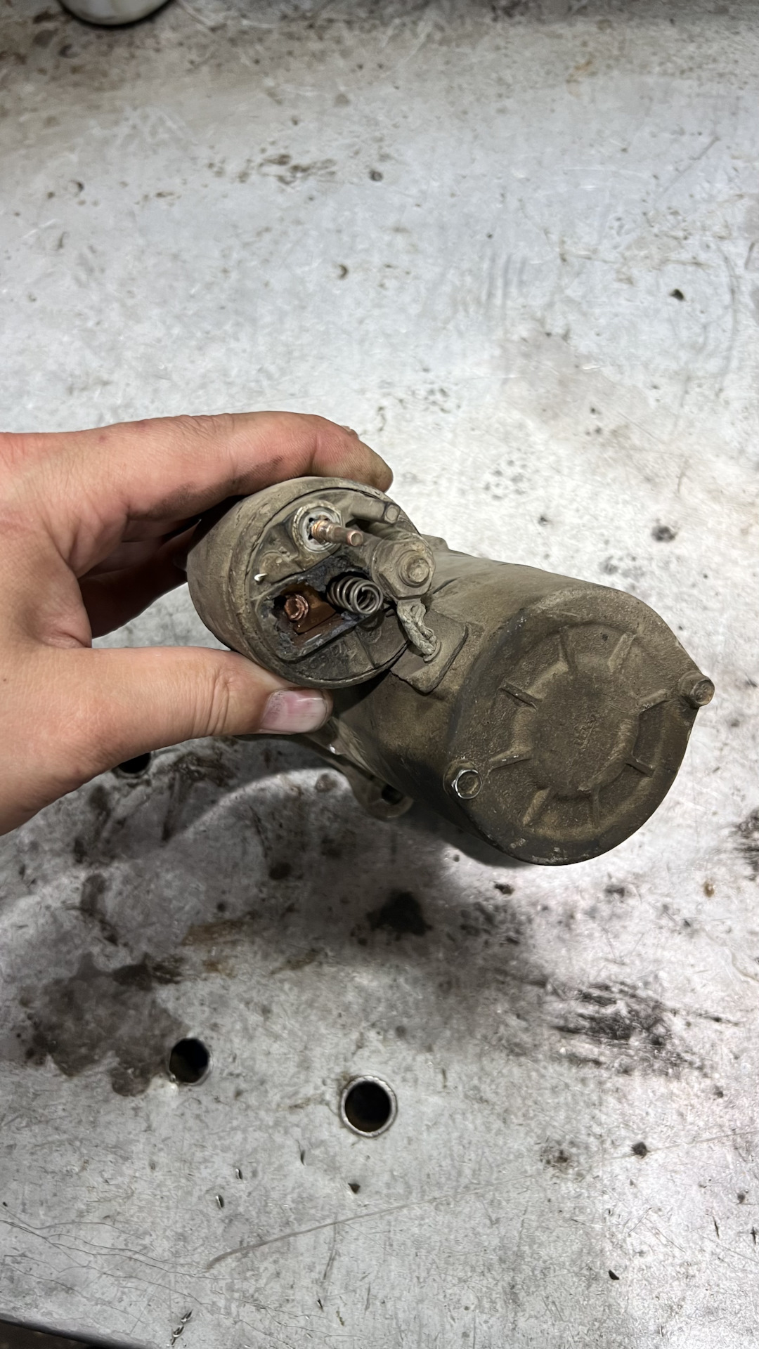 Стартер… — Renault Fluence, 1,6 л, 2014 года | визит на сервис | DRIVE2