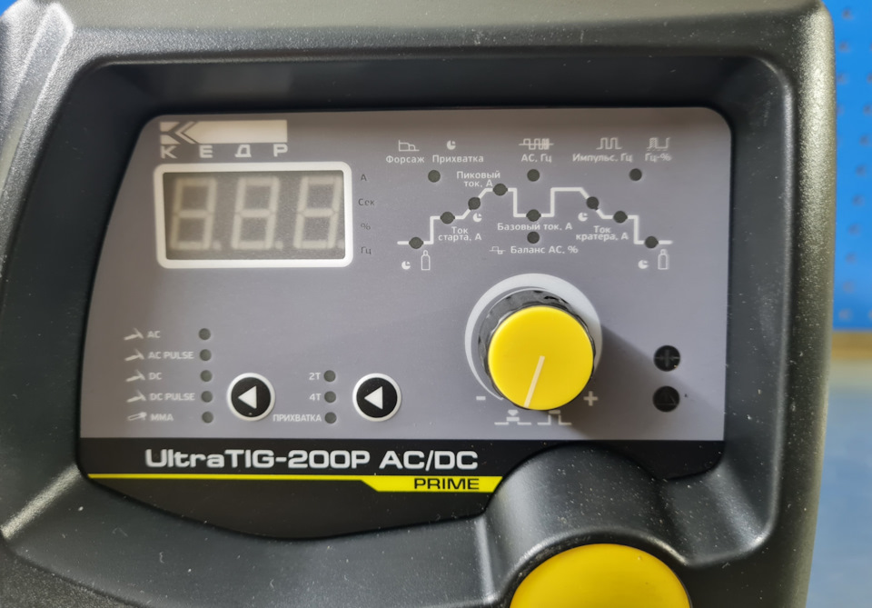 Ultratig 200p ac dc. Кедр сварка.