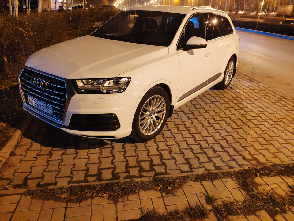 11. Диски 20" Audi — Audi Q7 (2G), 3 л, 2015 года | аксессуары | DRIVE2