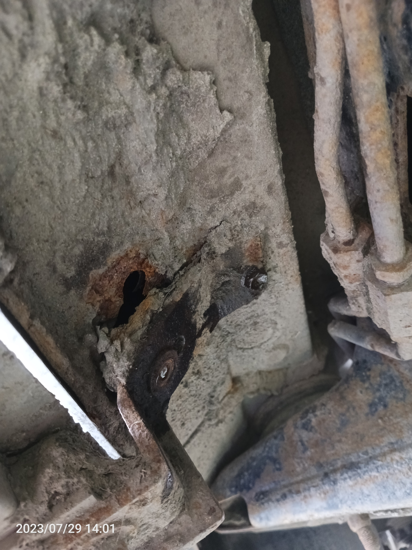 Сквозная коррозия кузова, диагностика ходовой. — Toyota Land Cruiser ...