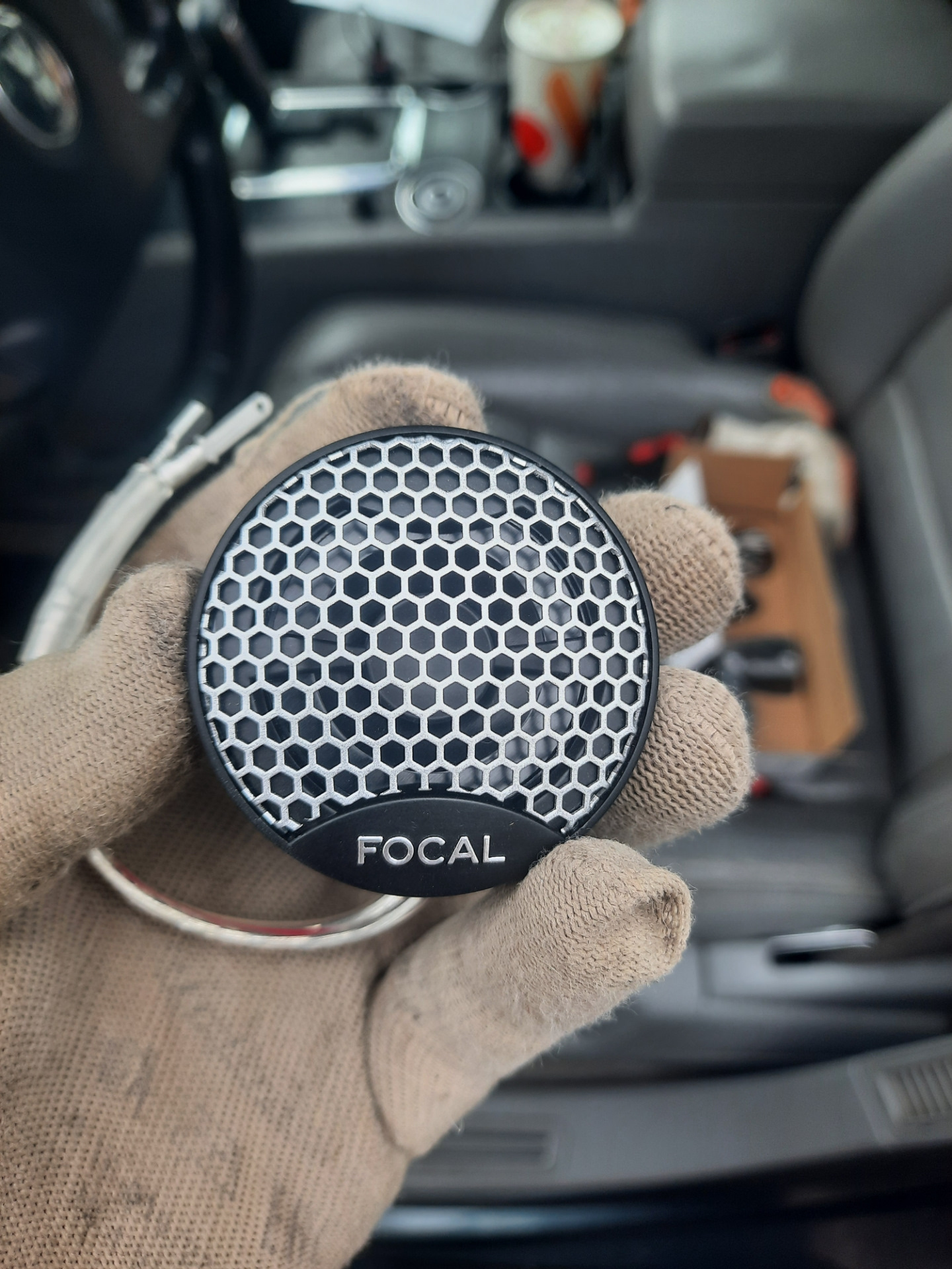 Твитеры Focal TWU 1.5 — Volkswagen Touareg (1G), 3,2 л, 2003 года ...