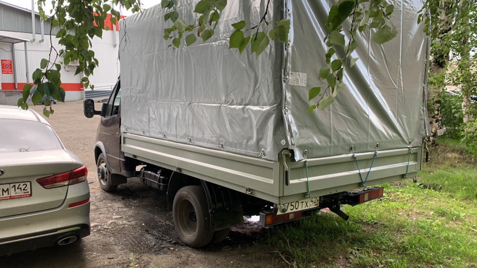 Новая бортовая платформа — ГАЗ Газель, 3,4 л, 2008 года | своими руками ...