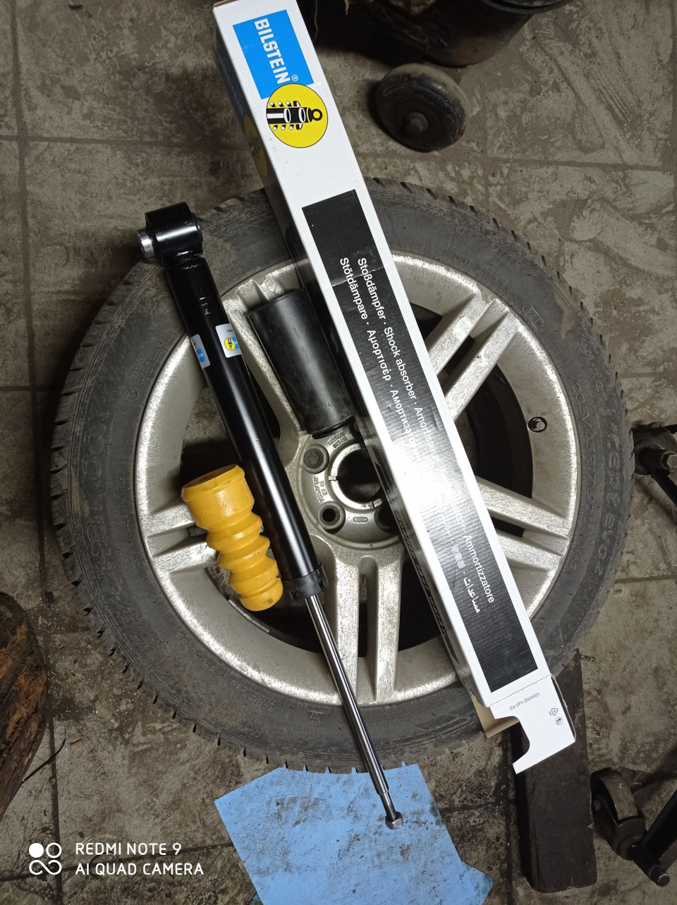#82. Bilstein амортизаторы — Audi A4 Avant (B6), 2,5 л, 2004 года ...