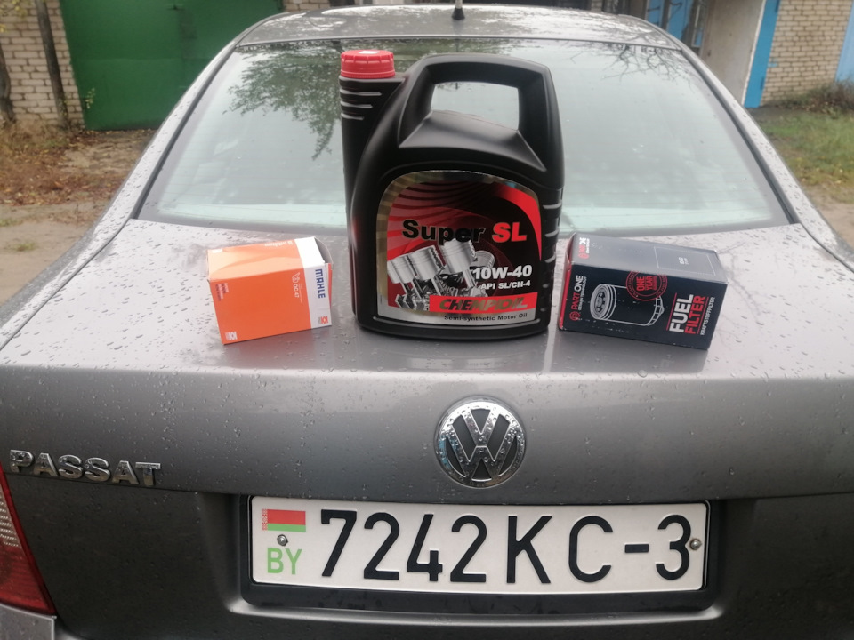 Масло | Фильтра — Volkswagen Passat B5, 1,8 л, 2001 года | плановое ТО ...