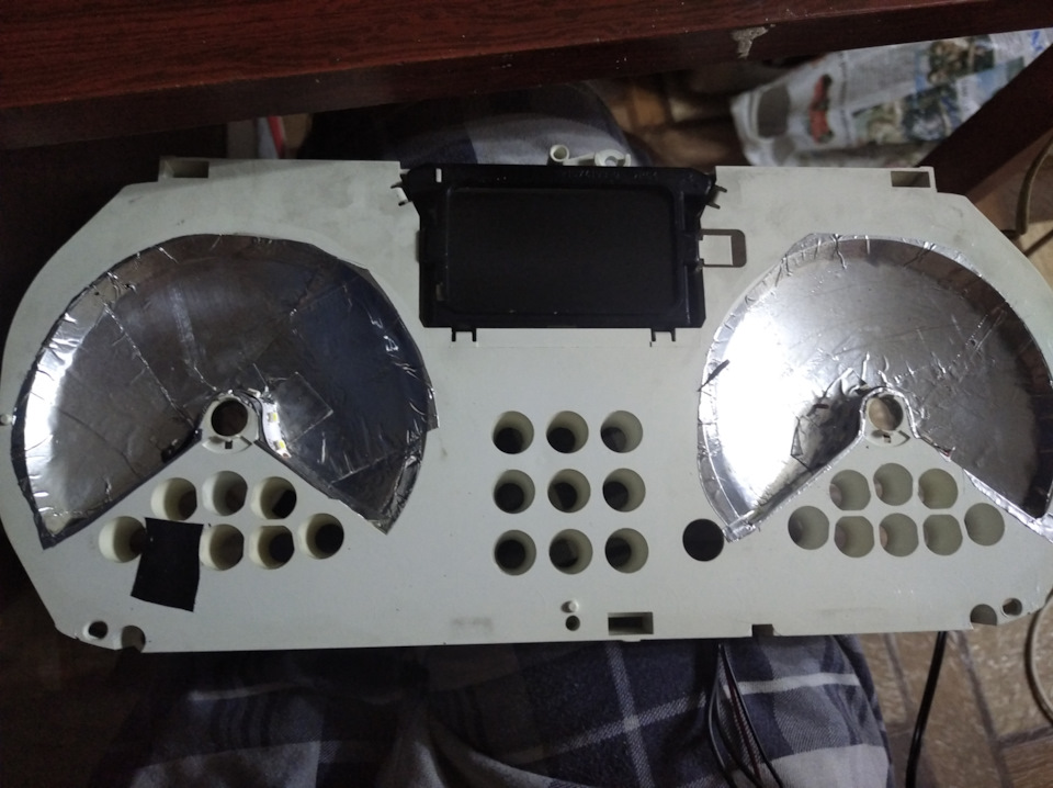 Пересвет приборной панели — Lada Ларгус, 1,6 л, 2014 года | тюнинг | DRIVE2