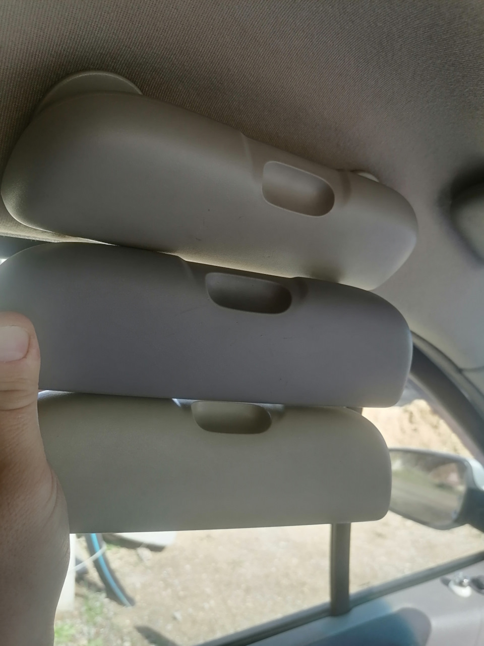 Очечники — Renault Grand Scenic II, 1,9 л, 2007 года | аксессуары | DRIVE2