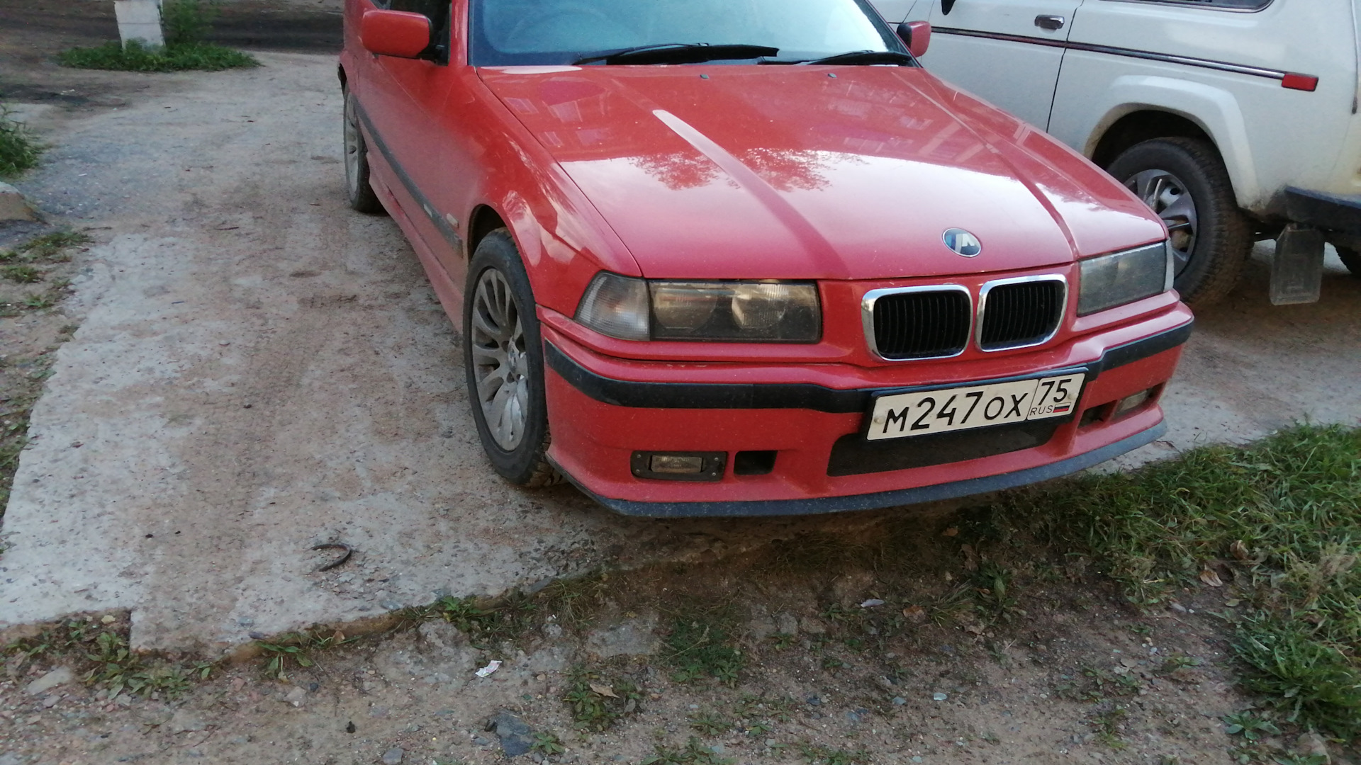 BMW 3 series (E36/5) 1.9 бензиновый 1999 | Редкая, красная малышка. на  DRIVE2