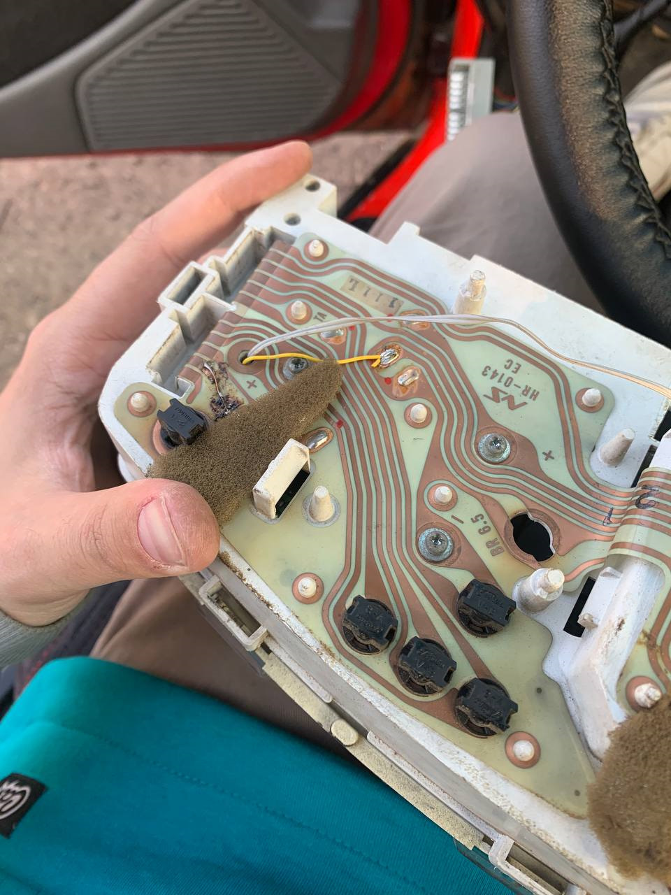 Приборная панель EG — Honda Civic Hatchback (5G), 1,6 л., 1993 года ...