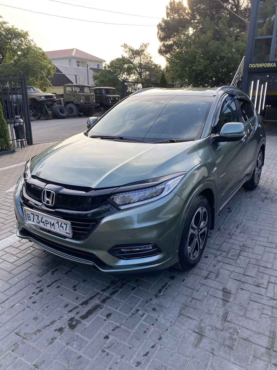 Поездка СПБ-Геленджик — Honda Vezel (1G), 1,5 л, 2018 года | мойка | DRIVE2