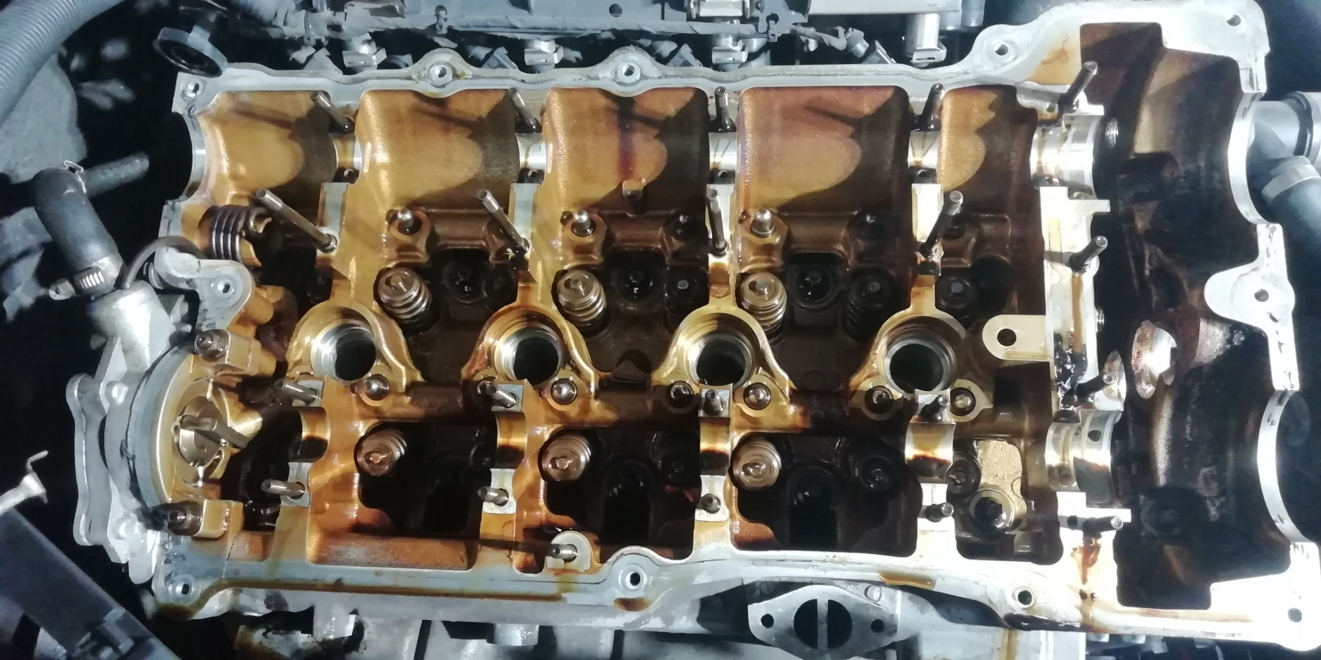 Замена цепи n46b20 + MСК — BMW 5 series (E60), 2 л, 2008 года ...