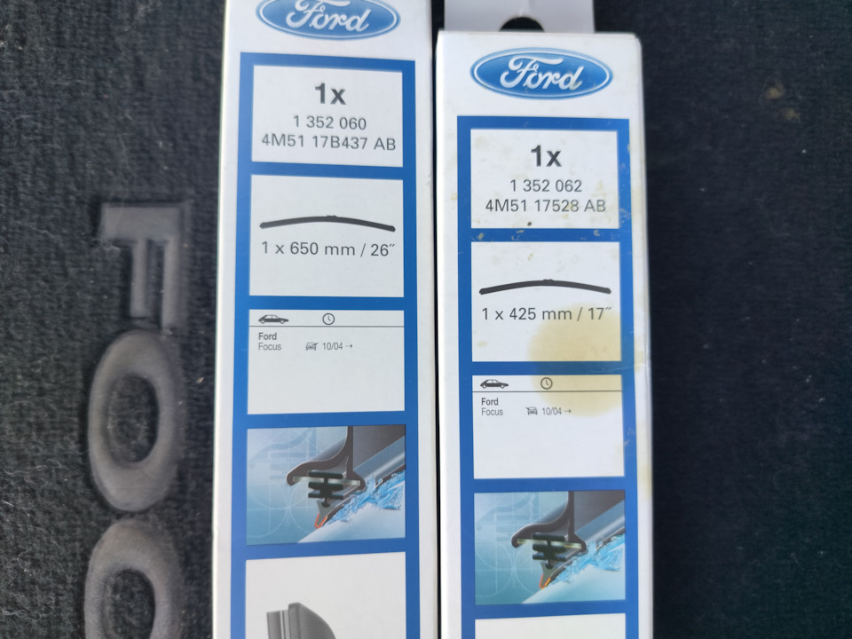 Щетки стеклоочистителя — Ford Focus Wagon II, 2 л, 2008 года | запчасти ...