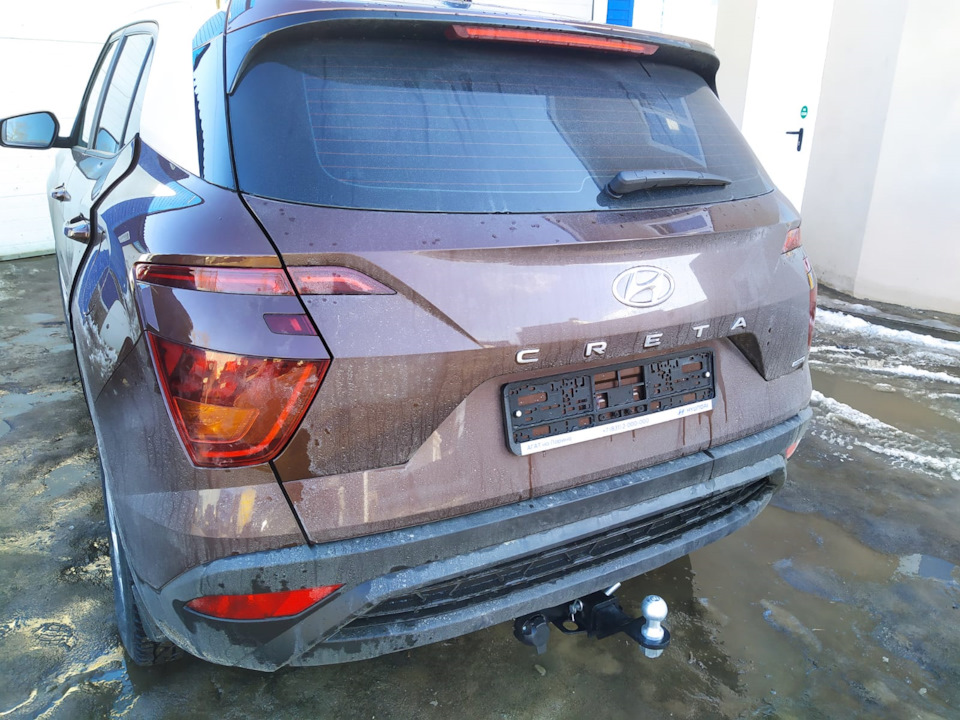 Фаркоп на Hyundai Creta II — БИЗОН на DRIVE2