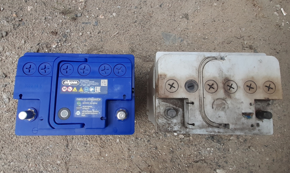 Замена аккумулятора Тюмень премиум 64 ач на новый + отзыв — Toyota ...