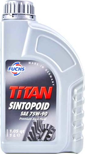 Трансмиссионные масла titan. Titan Sintopoid 75w-90. Fuchs 75w85. Масло Titan SINTOFLUID Fe 75w, 1л. Трансмиссионное масло Fuchs 100.