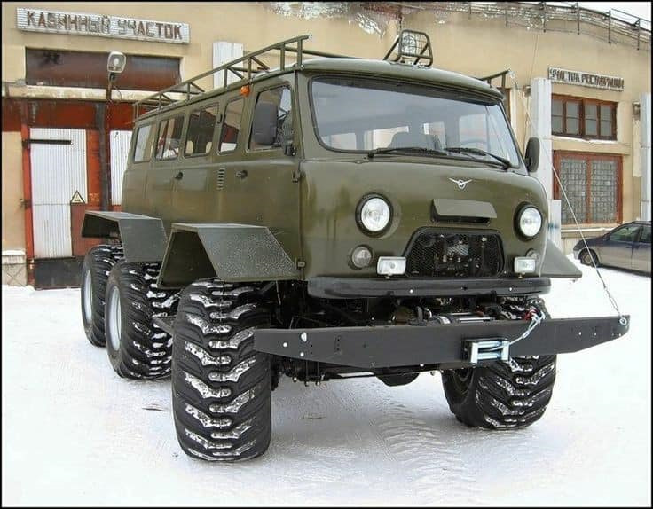 Газ 66 6х6 фото UAZ-452B sam-stroitel.com - DRIVE2