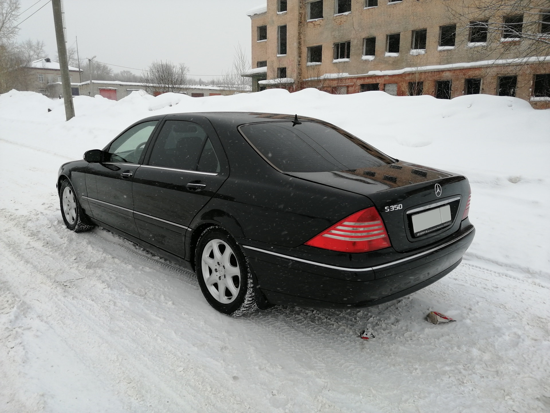 Зима — и как я ее провел в компаний W220 — Mercedes-Benz S-Class (W220),  3,7 л, 2003 года | наблюдение | DRIVE2