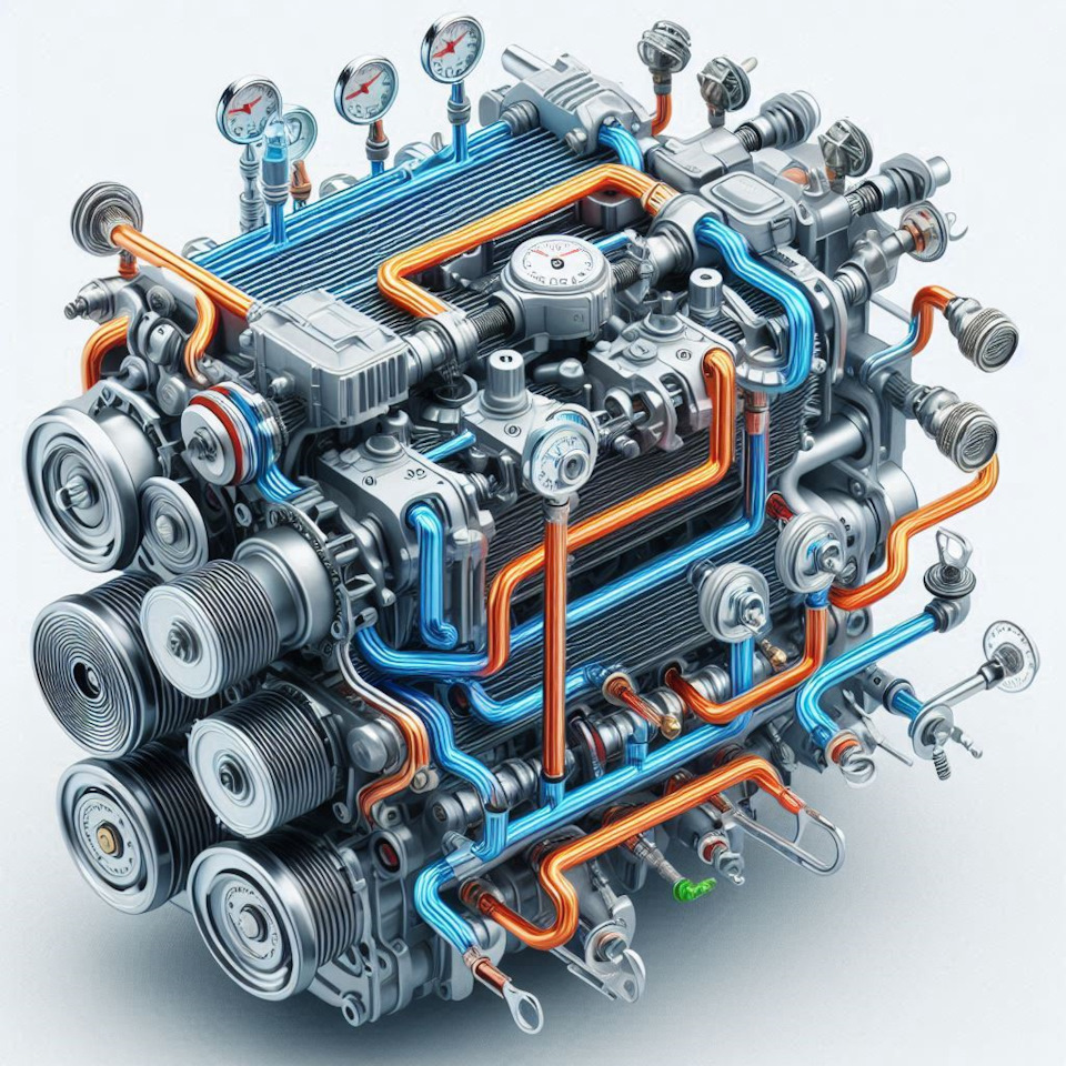 23) Система охлаждения — Changan Uni-T, 1,5 л, 2023 года | наблюдение |  DRIVE2