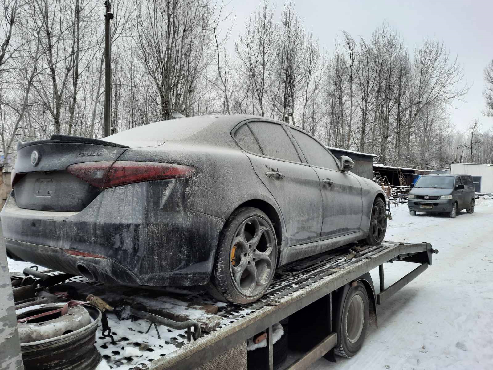 Долгожданная встреча. — Alfa Romeo Giulia (952), 2 л, 2018 года | кузовной  ремонт | DRIVE2