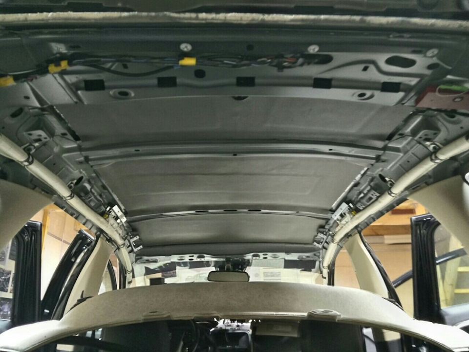 Как снять потолок крыши вольво 240 Шумка крыши - Volvo XC60 (1G), 2,4 л, 2012 года другое DRIVE2