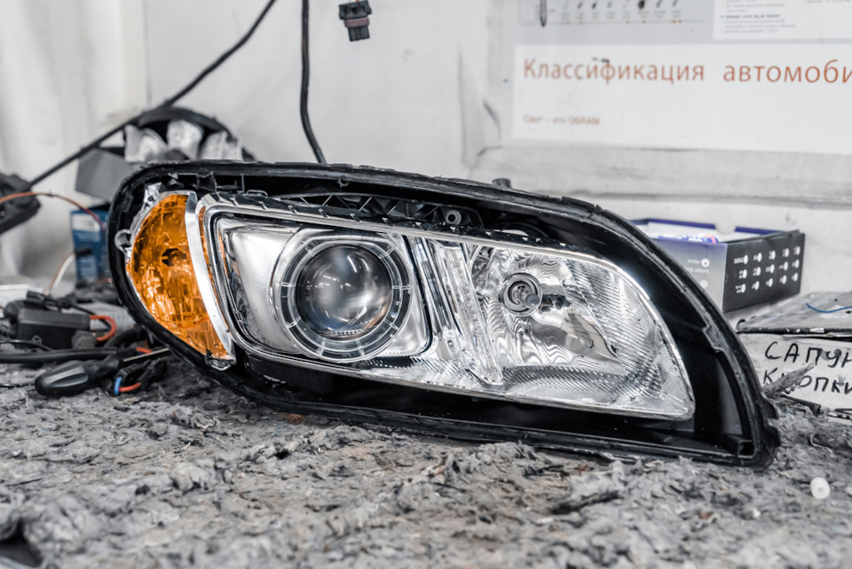 Головная оптика — Volvo XC70 III, 3,2 л, 2008 года | стайлинг | DRIVE2