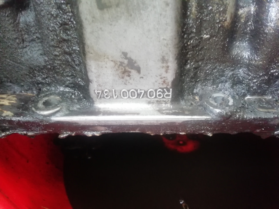 Пробил картер двигателя. Очистка. Ремонт. Замена масла. — Opel Vita B ...