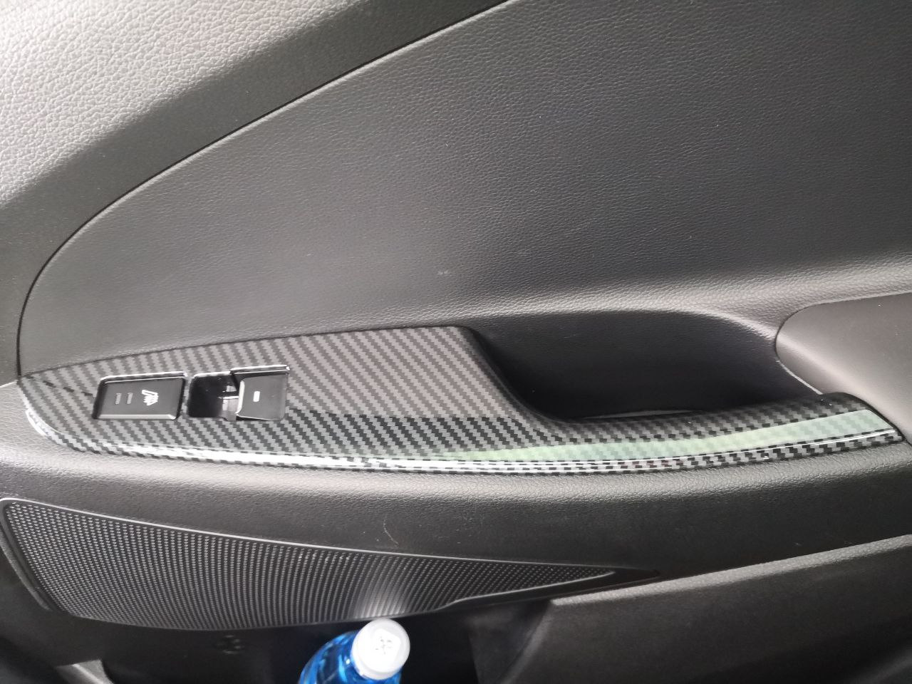Карбоновые накладки в салон — Hyundai Tucson (TL), 2 л, 2019 года ...