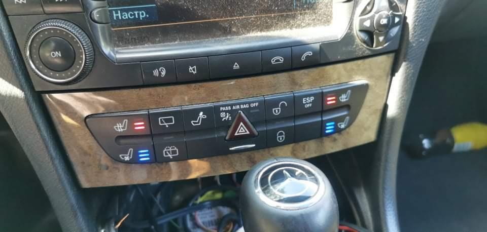 Сиденье с подогревом и вентиляцией — Mercedes-Benz E-Class (W211), 2,1 ...