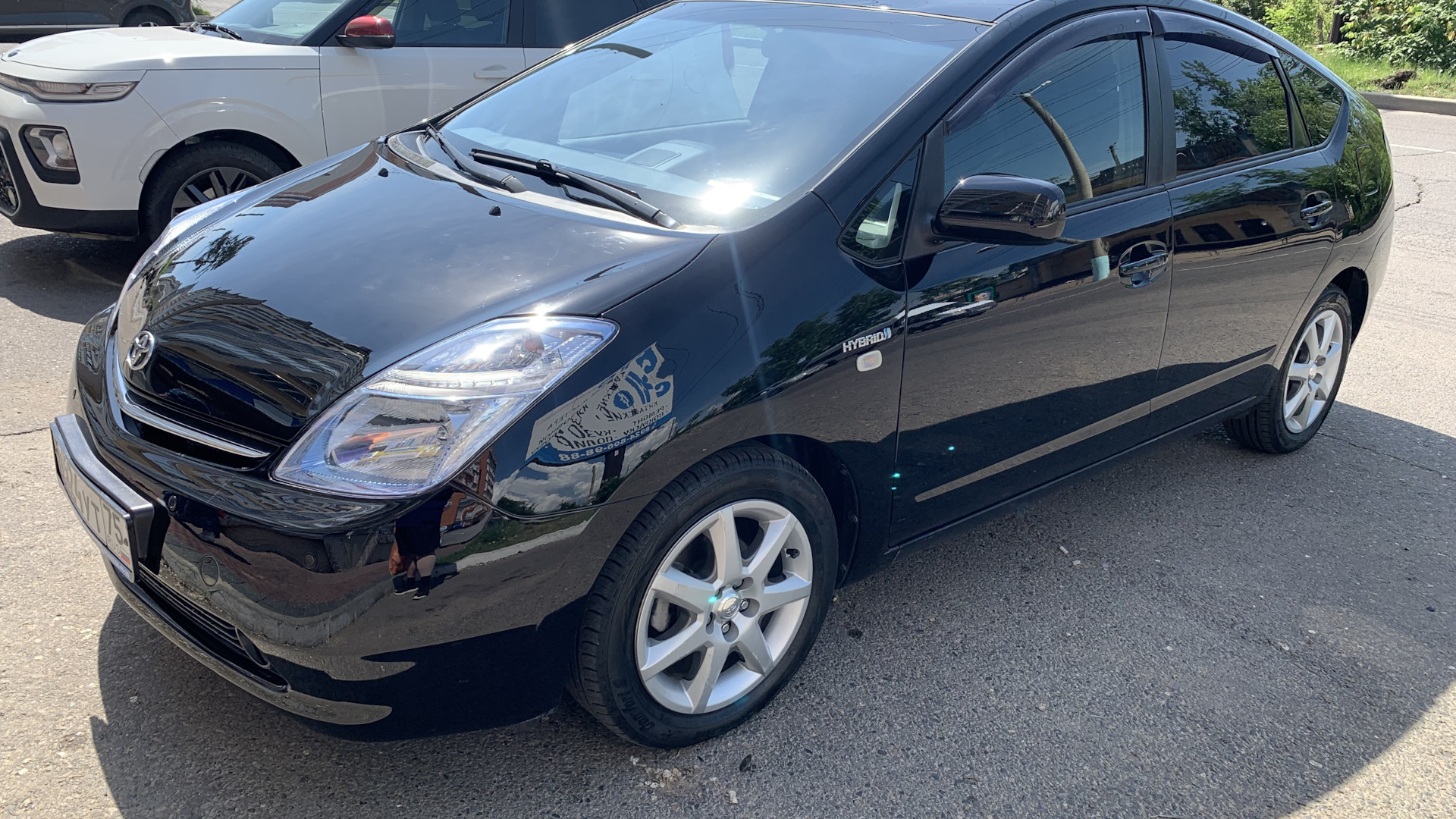 Toyota Prius (20) 1.5 гибридный 2008 | Европейка на DRIVE2