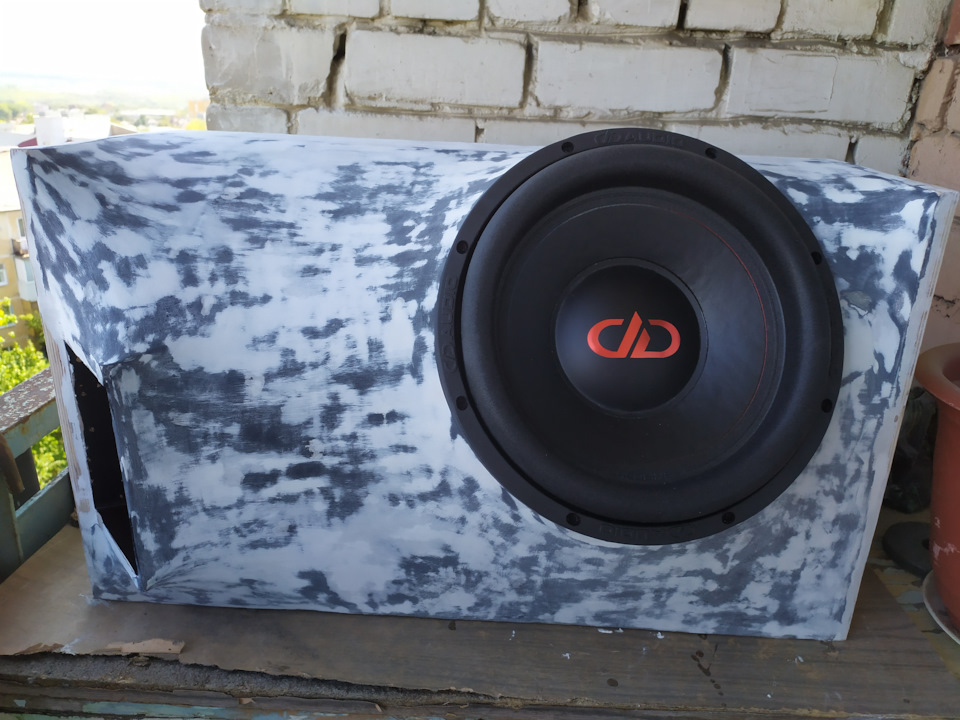 постройка короба под саб — Lada Гранта Лифтбек (2-е поколение), 1,6 л ...