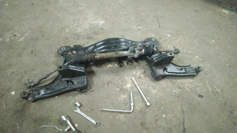 Реставрация рулевой рейки и замена стабов — Chevrolet Lacetti Sedan, 1 ...